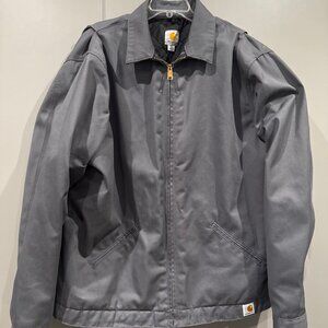 Carhartt Work Jacket Size 2XL Tall Gray